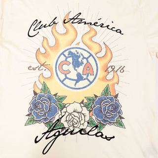 Club America Fire & Roses Tee -Mens