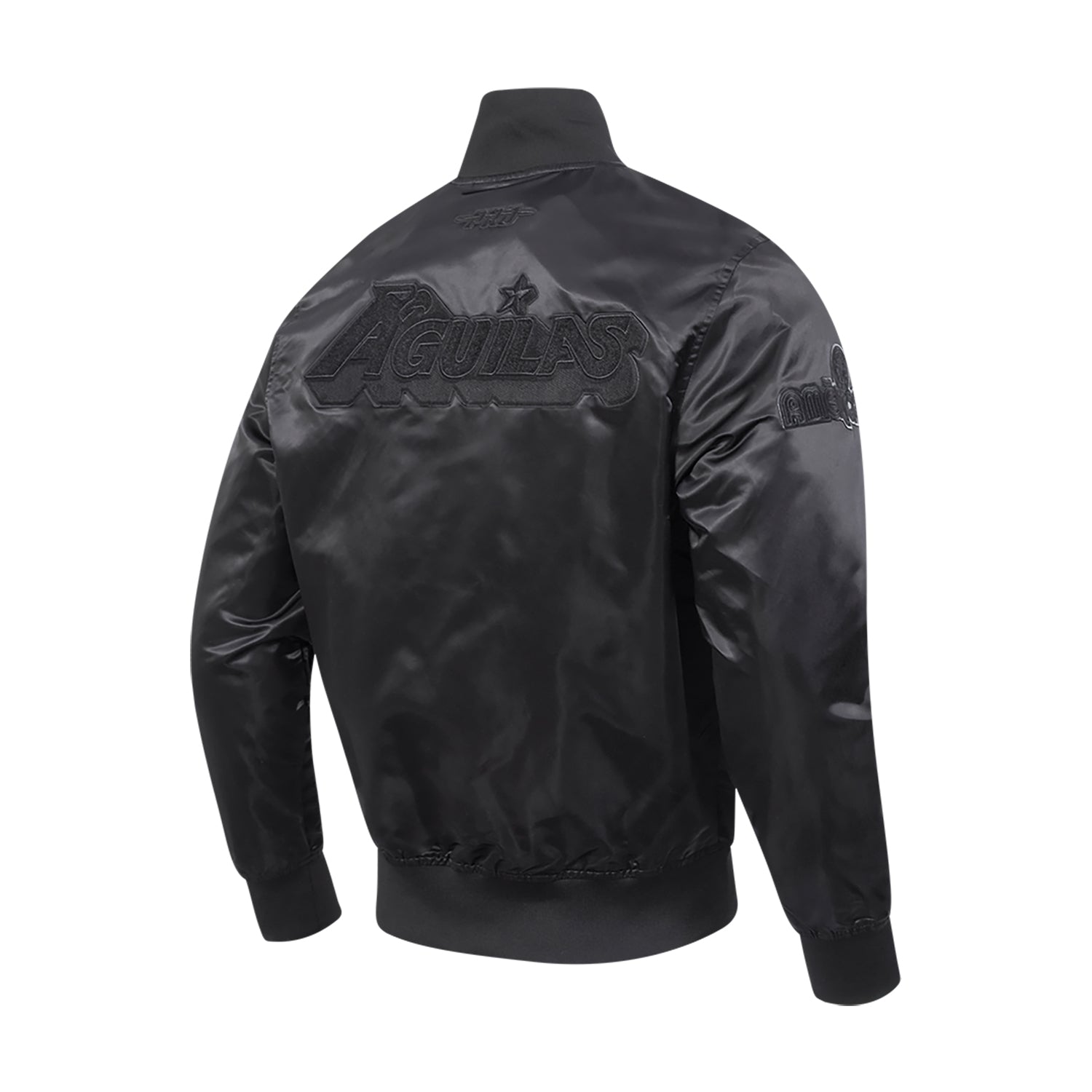 metal gear solid puma shoes Pro Standard Liga Mx Club America Triple Black Satin Jacket