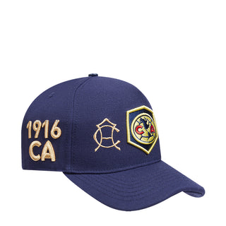 Club America Premium Multi-Logo Pinch Front Snapback