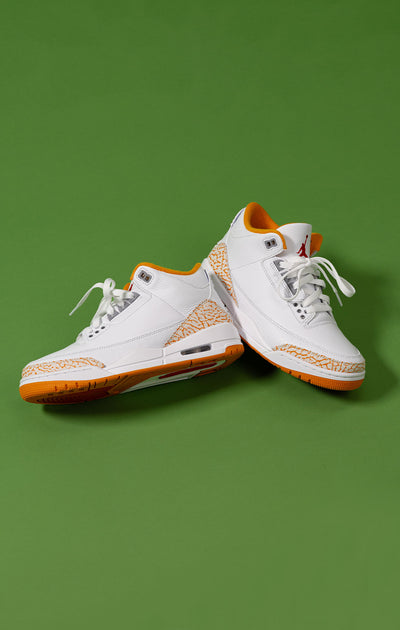 White and Orange Peel 3s