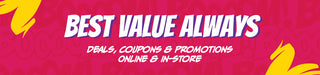 Best Value Always deals, coupons & promotions online and in-store