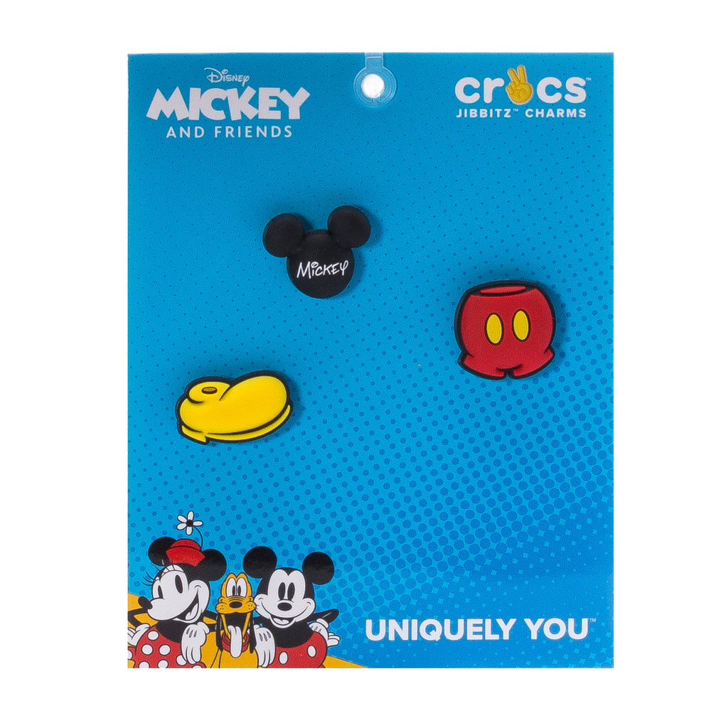 Paquete de Mickey Mouse Paquete de 3 Jibbitz