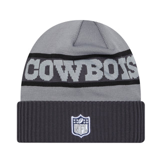 Cowboys NFL Sideline 2023 Tech Knit Gray Beanie