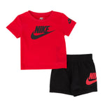 Conjunto corto Nike Futura para niños pequeños