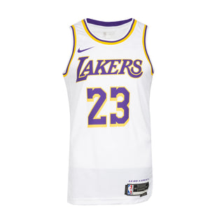 Réplica de camiseta Nike James de los Lakers para hombre