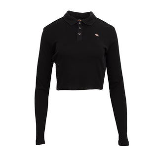 Tallasee Long Sleeve Cropped Polo - Womens