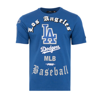 Dodgers Old English Tee- Mens