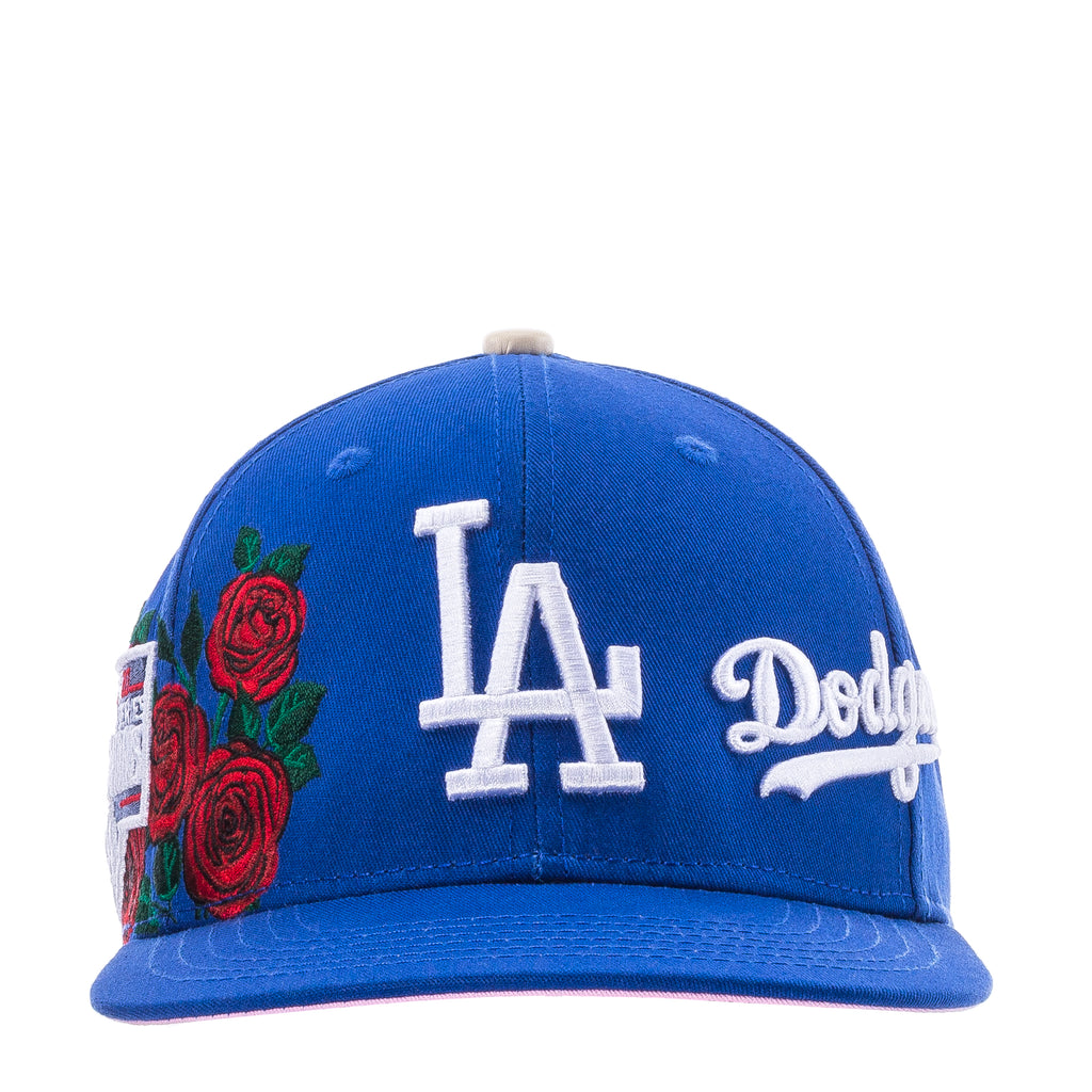 Dodgers Roses Snapback Hat