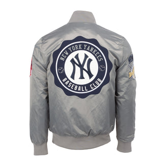 Yankees Emblems Satin Jacket - Mens
