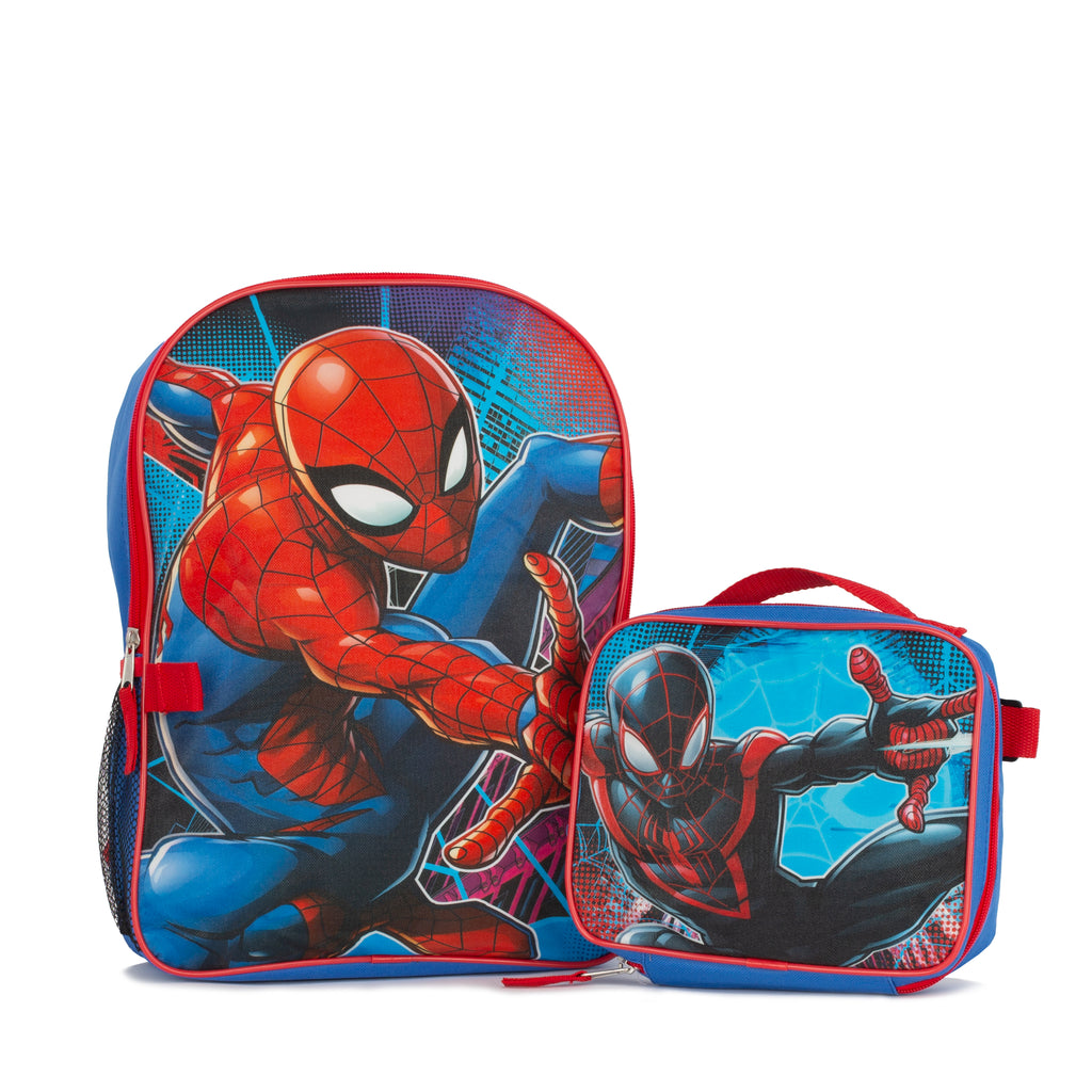 Juego de almuerzo con mochila Spiderman de 2 piezas